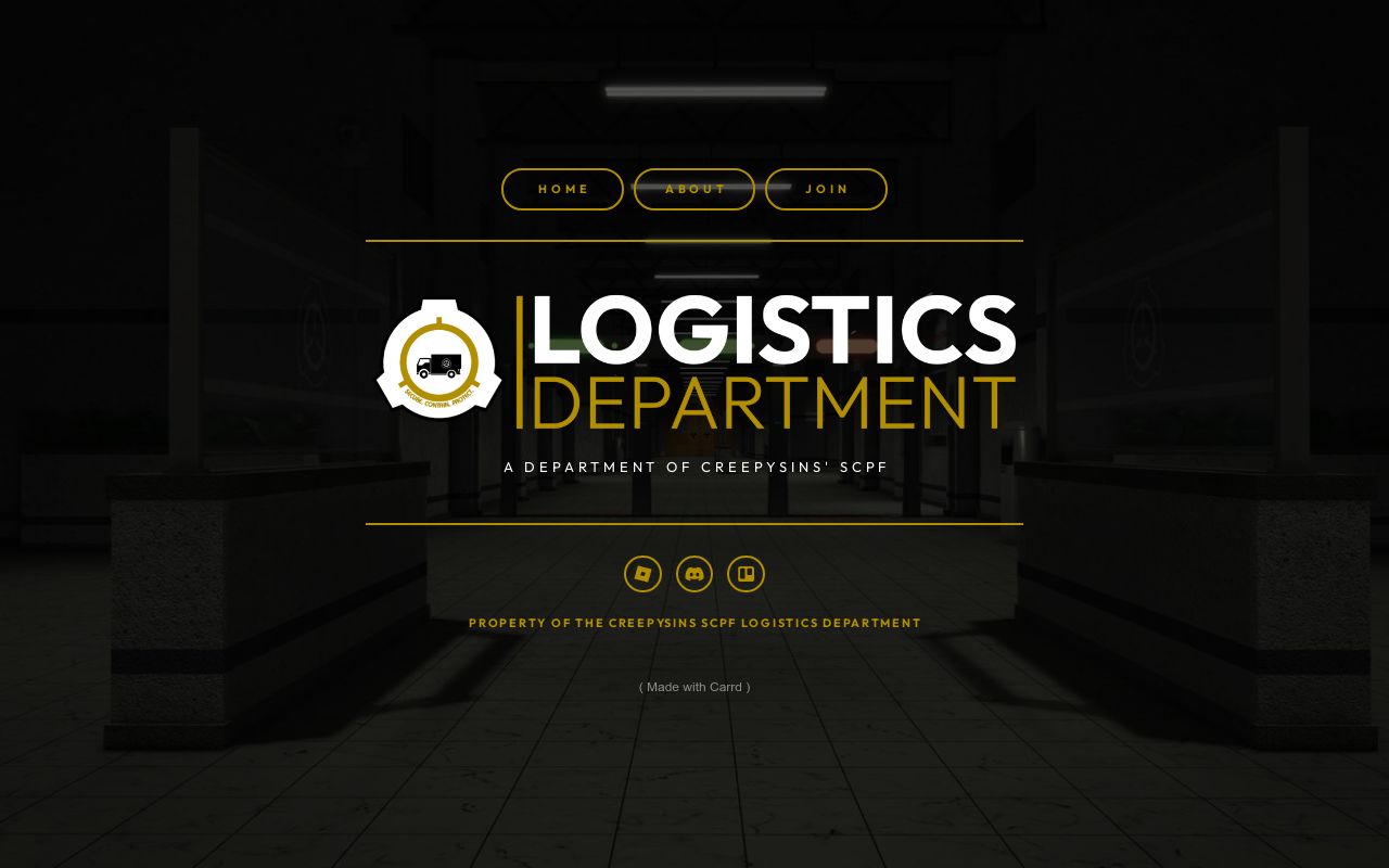 Carrd profile picture for @logistics
